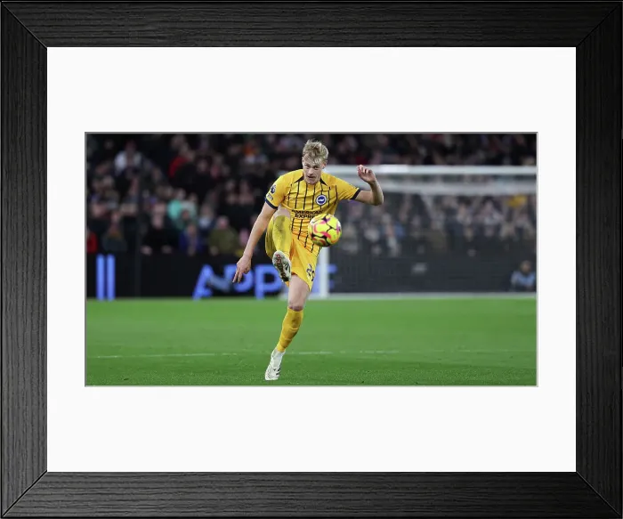Framed Print : Aston Villa v Brighton and Hove Albion Premier League 30DEC24 Framed Print : Aston Villa v Brighton and Hove Albion Premier League 30DEC24