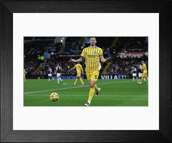 Framed Print : Aston Villa v Brighton and Hove Albion Premier League 30DEC24 Framed Print : Aston Villa v Brighton and Hove Albion Premier League 30DEC24