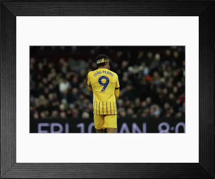 Framed Print : Aston Villa v Brighton and Hove Albion Premier League 30DEC24 Framed Print : Aston Villa v Brighton and Hove Albion Premier League 30DEC24