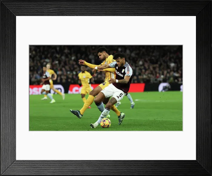 Framed Print : Aston Villa v Brighton and Hove Albion Premier League 30DEC24 Framed Print : Aston Villa v Brighton and Hove Albion Premier League 30DEC24
