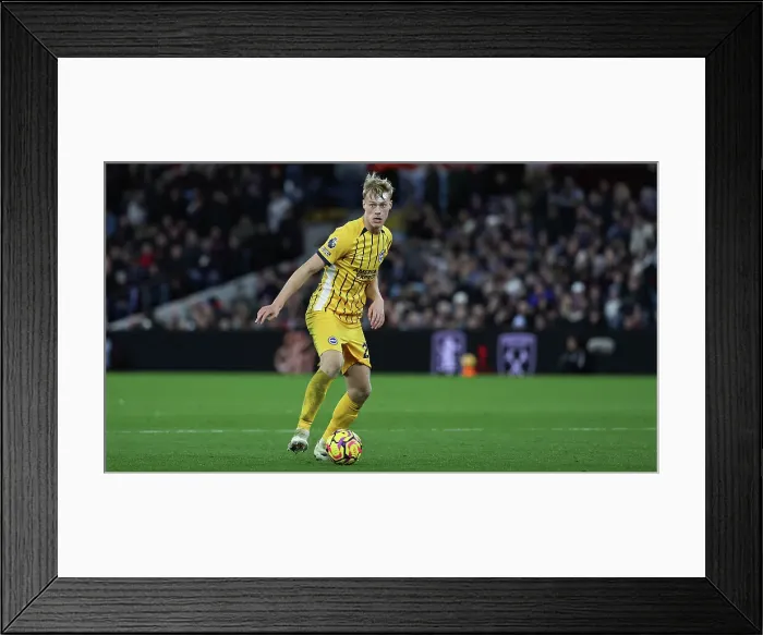 Framed Print : Aston Villa v Brighton and Hove Albion Premier League 30DEC24 Framed Print : Aston Villa v Brighton and Hove Albion Premier League 30DEC24