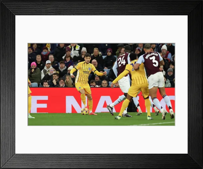 Framed Print : Aston Villa v Brighton and Hove Albion Premier League 30DEC24 Framed Print : Aston Villa v Brighton and Hove Albion Premier League 30DEC24