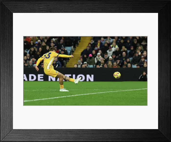 Framed Print : Aston Villa v Brighton and Hove Albion Premier League 30DEC24 Framed Print : Aston Villa v Brighton and Hove Albion Premier League 30DEC24
