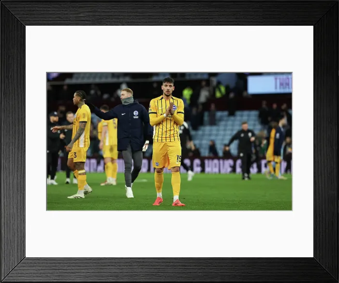 Framed Print : Aston Villa v Brighton and Hove Albion Premier League 30DEC24 Framed Print : Aston Villa v Brighton and Hove Albion Premier League 30DEC24