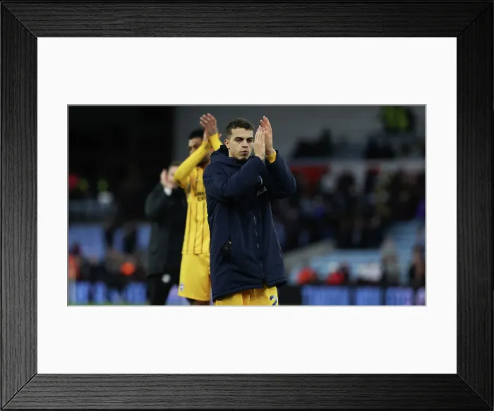 Framed Print : Aston Villa v Brighton and Hove Albion Premier League 30DEC24 Framed Print : Aston Villa v Brighton and Hove Albion Premier League 30DEC24