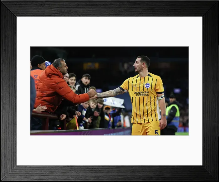 Framed Print : Aston Villa v Brighton and Hove Albion Premier League 30DEC24 Framed Print : Aston Villa v Brighton and Hove Albion Premier League 30DEC24