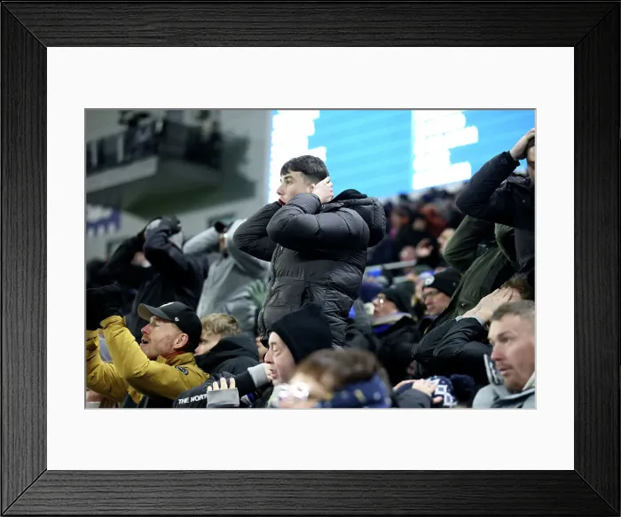 Framed Print : Brighton and Hove Albion v Arsenal Premier League 04JAN25 Framed Print : Brighton and Hove Albion v Arsenal Premier League 04JAN25