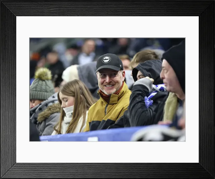 Framed Print : Brighton and Hove Albion v Arsenal Premier League 04JAN25 Framed Print : Brighton and Hove Albion v Arsenal Premier League 04JAN25