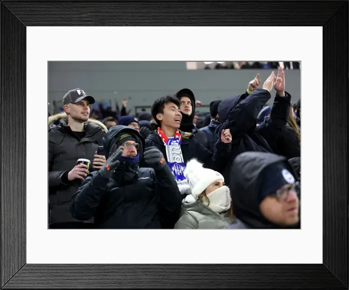 Framed Print : Brighton and Hove Albion v Arsenal Premier League 04JAN25 Framed Print : Brighton and Hove Albion v Arsenal Premier League 04JAN25