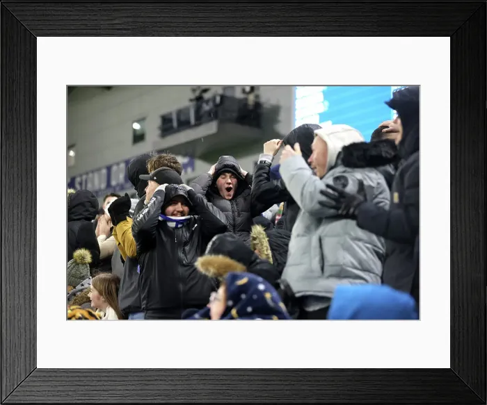 Framed Print : Brighton and Hove Albion v Arsenal Premier League 04JAN25 Framed Print : Brighton and Hove Albion v Arsenal Premier League 04JAN25