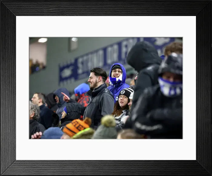 Framed Print : Brighton and Hove Albion v Arsenal Premier League 04JAN25 Framed Print : Brighton and Hove Albion v Arsenal Premier League 04JAN25