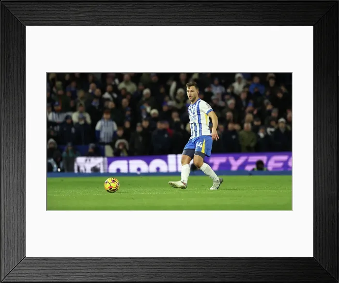 Framed Print : Brighton and Hove Albion v Arsenal Premier League 04JAN25 Framed Print : Brighton and Hove Albion v Arsenal Premier League 04JAN25