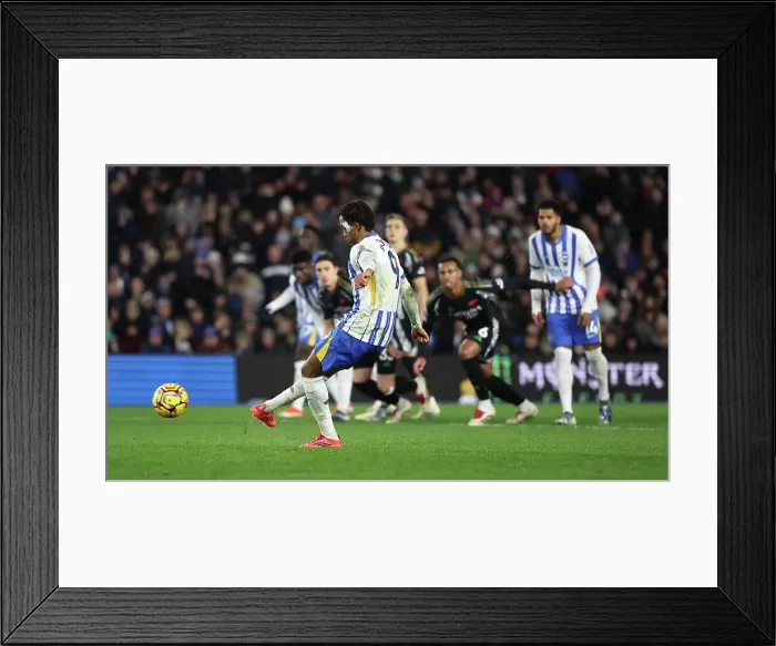 Framed Print : Brighton and Hove Albion v Arsenal Premier League 04JAN25 Framed Print : Brighton and Hove Albion v Arsenal Premier League 04JAN25