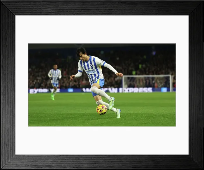 Framed Print : Brighton and Hove Albion v Arsenal Premier League 04JAN25 Framed Print : Brighton and Hove Albion v Arsenal Premier League 04JAN25