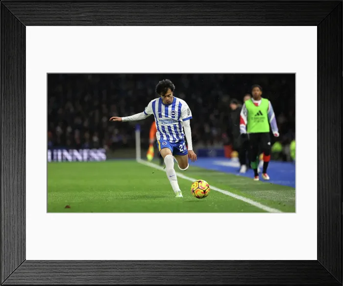 Framed Print : Brighton and Hove Albion v Arsenal Premier League 04JAN25 Framed Print : Brighton and Hove Albion v Arsenal Premier League 04JAN25