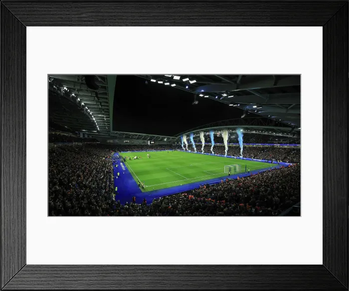 Framed Print : Brighton and Hove Albion v Arsenal Premier League 04JAN25 Framed Print : Brighton and Hove Albion v Arsenal Premier League 04JAN25