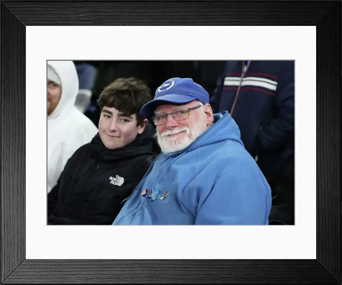 Framed Print : Brighton and Hove Albion v Arsenal Premier League 04JAN25 Framed Print : Brighton and Hove Albion v Arsenal Premier League 04JAN25