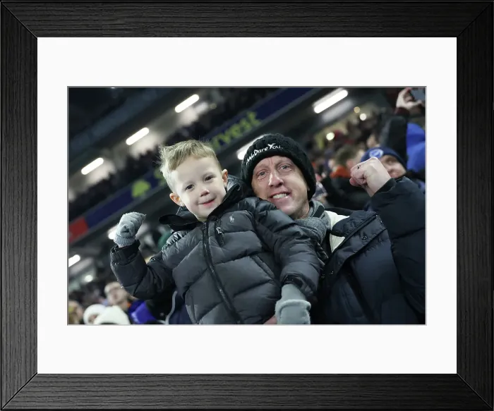 Framed Print : Brighton and Hove Albion v Arsenal Premier League 04JAN25 Framed Print : Brighton and Hove Albion v Arsenal Premier League 04JAN25