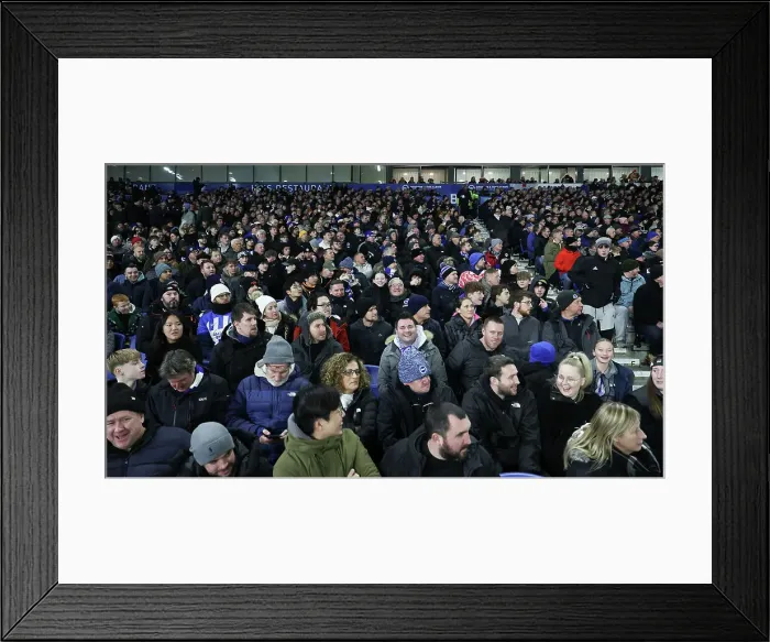 Framed Print : Brighton and Hove Albion v Arsenal Premier League 04JAN25 Framed Print : Brighton and Hove Albion v Arsenal Premier League 04JAN25