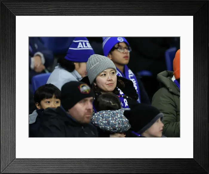 Framed Print : Brighton and Hove Albion v Arsenal Premier League 04JAN25 Framed Print : Brighton and Hove Albion v Arsenal Premier League 04JAN25