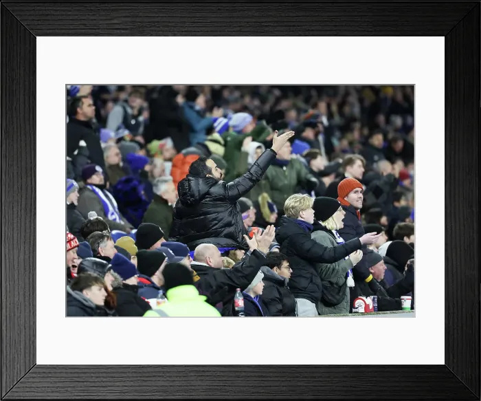Framed Print : Brighton and Hove Albion v Arsenal Premier League 04JAN25 Framed Print : Brighton and Hove Albion v Arsenal Premier League 04JAN25
