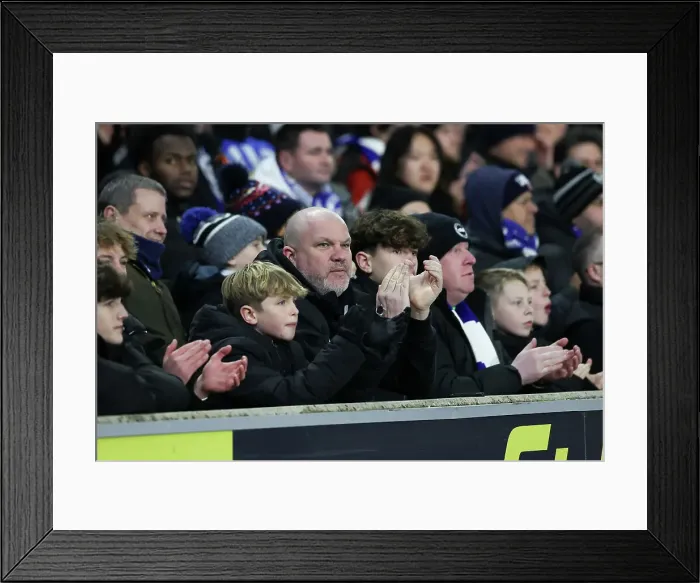 Framed Print : Brighton and Hove Albion v Arsenal Premier League 04JAN25 Framed Print : Brighton and Hove Albion v Arsenal Premier League 04JAN25