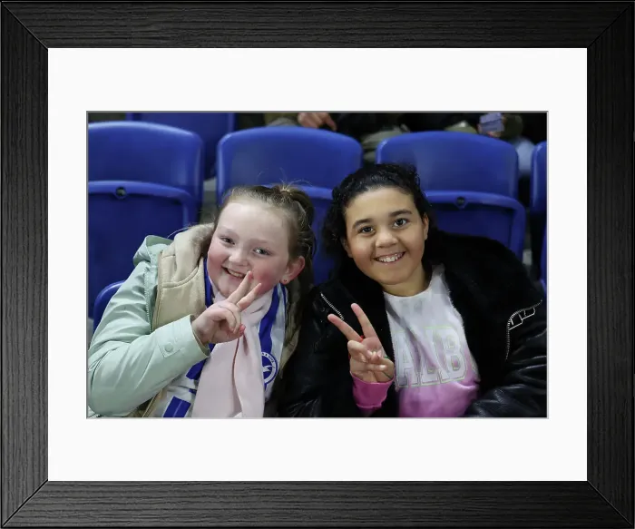 Framed Print : Brighton and Hove Albion v Arsenal Premier League 04JAN25 Framed Print : Brighton and Hove Albion v Arsenal Premier League 04JAN25