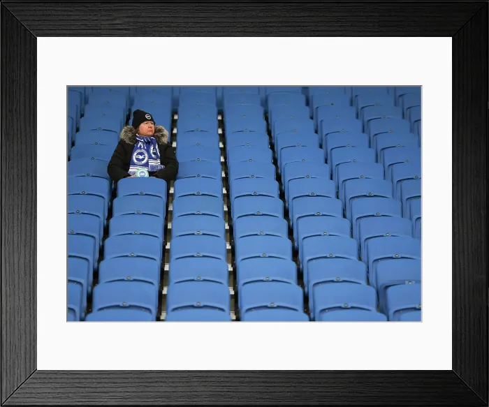 Framed Print : Brighton and Hove Albion v Arsenal Premier League 04JAN25 Framed Print : Brighton and Hove Albion v Arsenal Premier League 04JAN25