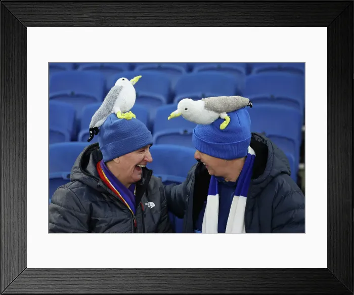 Framed Print : Brighton and Hove Albion v Arsenal Premier League 04JAN25 Framed Print : Brighton and Hove Albion v Arsenal Premier League 04JAN25