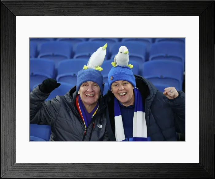 Framed Print : Brighton and Hove Albion v Arsenal Premier League 04JAN25 Framed Print : Brighton and Hove Albion v Arsenal Premier League 04JAN25