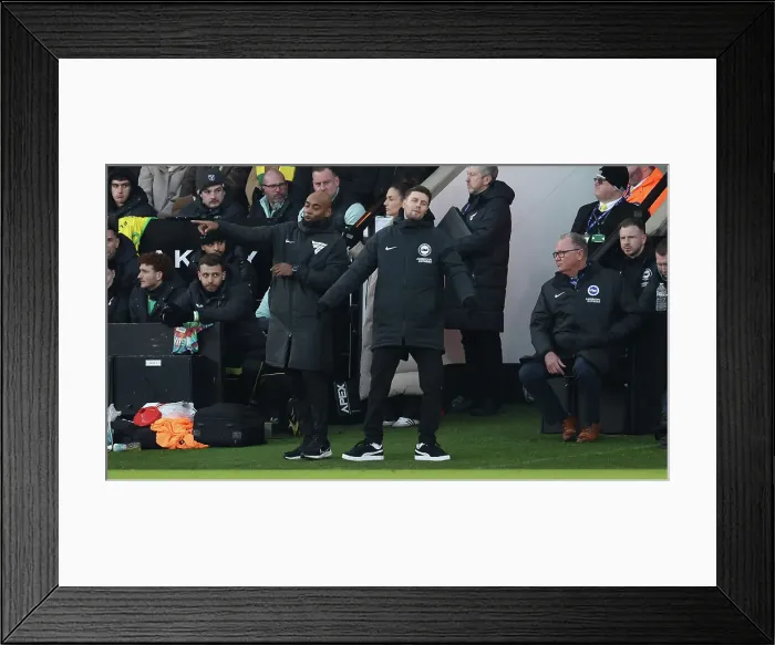 Framed Print : Norwich City v Brighton and Hove Albion Emirates FA Cup 11JAN25 Framed Print : Norwich City v Brighton and Hove Albion Emirates FA Cup 11JAN25