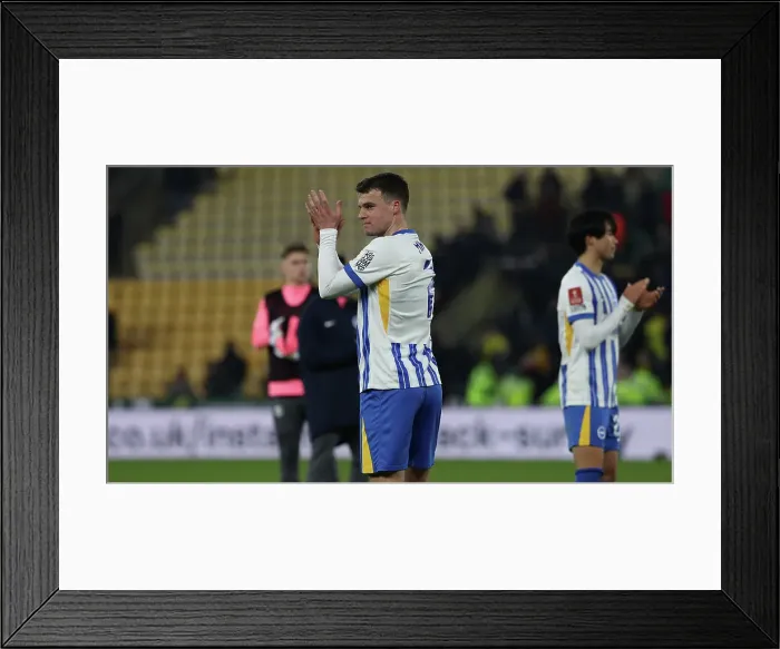 Framed Print : Norwich City v Brighton and Hove Albion Emirates FA Cup 11JAN25 Framed Print : Norwich City v Brighton and Hove Albion Emirates FA Cup 11JAN25