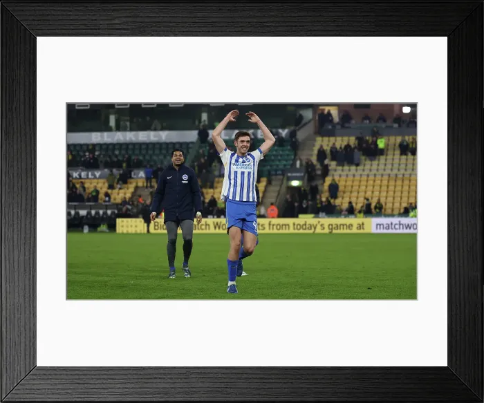 Framed Print : Norwich City v Brighton and Hove Albion Emirates FA Cup 11JAN25 Framed Print : Norwich City v Brighton and Hove Albion Emirates FA Cup 11JAN25