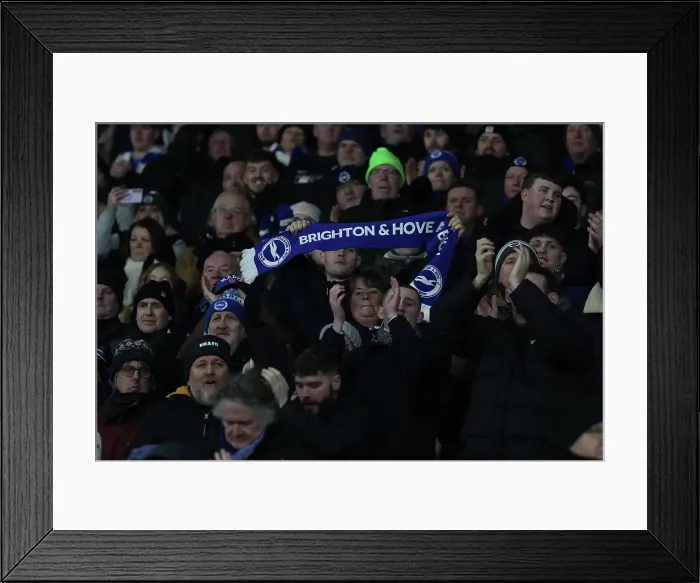 Framed Print : Norwich City v Brighton and Hove Albion Emirates FA Cup 11JAN25 Framed Print : Norwich City v Brighton and Hove Albion Emirates FA Cup 11JAN25
