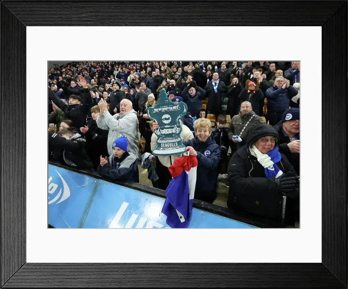 Framed Print : Norwich City v Brighton and Hove Albion Emirates FA Cup 11JAN25 Framed Print : Norwich City v Brighton and Hove Albion Emirates FA Cup 11JAN25