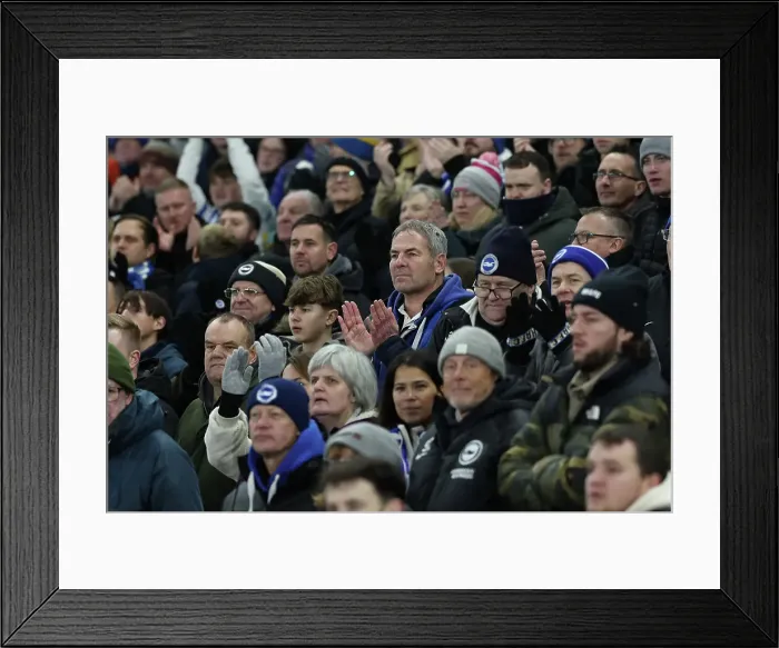 Framed Print : Norwich City v Brighton and Hove Albion Emirates FA Cup 11JAN25 Framed Print : Norwich City v Brighton and Hove Albion Emirates FA Cup 11JAN25