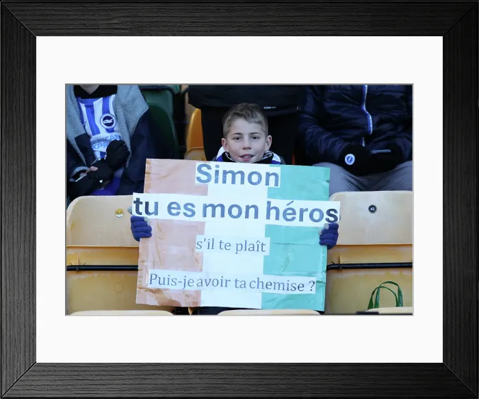 Framed Print : Norwich City v Brighton and Hove Albion Emirates FA Cup 11JAN25 Framed Print : Norwich City v Brighton and Hove Albion Emirates FA Cup 11JAN25