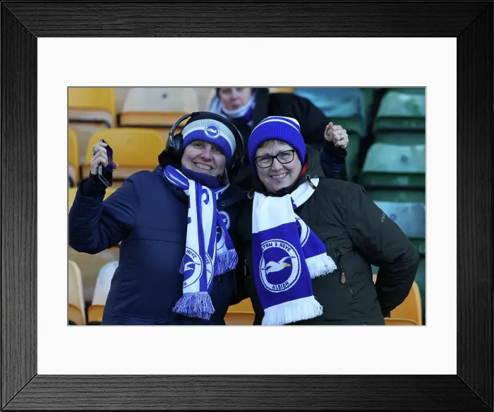 Framed Print : Norwich City v Brighton and Hove Albion Emirates FA Cup 11JAN25 Framed Print : Norwich City v Brighton and Hove Albion Emirates FA Cup 11JAN25