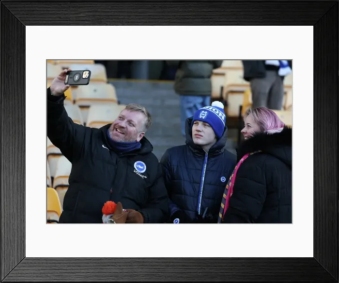 Framed Print : Norwich City v Brighton and Hove Albion Emirates FA Cup 11JAN25 Framed Print : Norwich City v Brighton and Hove Albion Emirates FA Cup 11JAN25