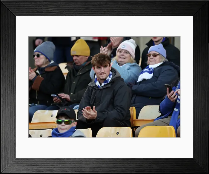 Framed Print : Norwich City v Brighton and Hove Albion Emirates FA Cup 11JAN25