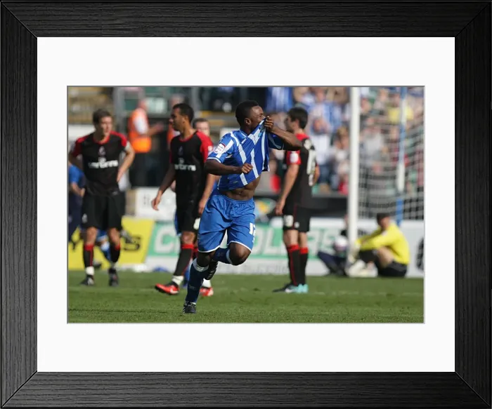 Framed Print : Brighton & Hove Albion vs AFC Bournemouth: Home Match, 2010-11 Season Framed Print : Brighton & Hove Albion vs AFC Bournemouth: Home Match, 2010-11 Season