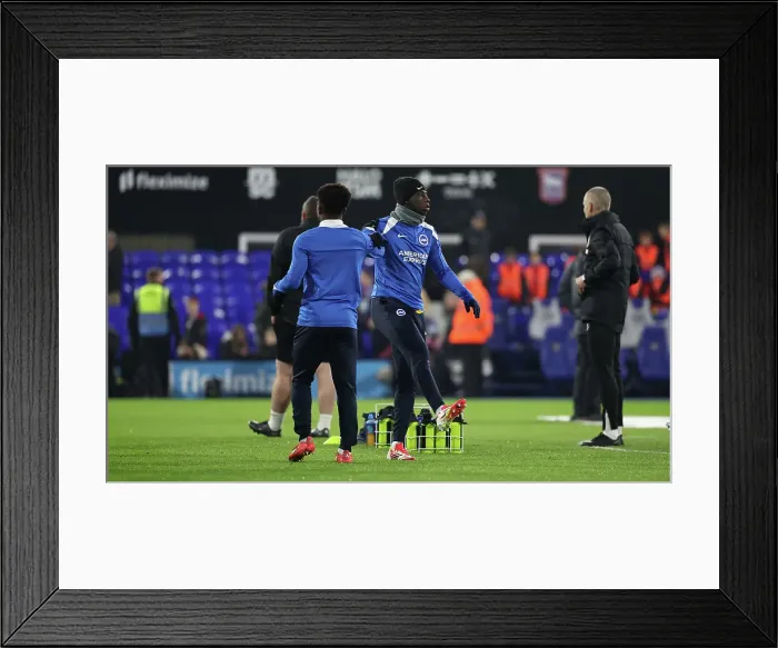 Framed Print : Ipswich Town v Brighton and Hove Albion Premier League 16JAN25 Framed Print : Ipswich Town v Brighton and Hove Albion Premier League 16JAN25