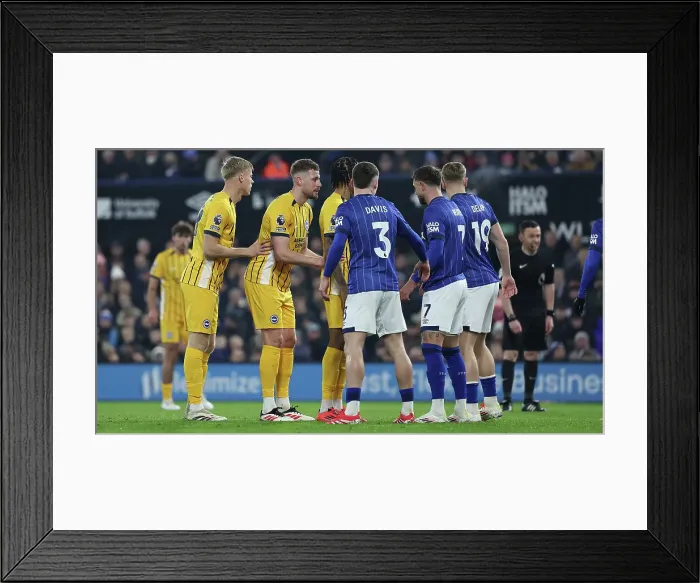 Framed Print : Ipswich Town v Brighton and Hove Albion Premier League 16JAN25 Framed Print : Ipswich Town v Brighton and Hove Albion Premier League 16JAN25