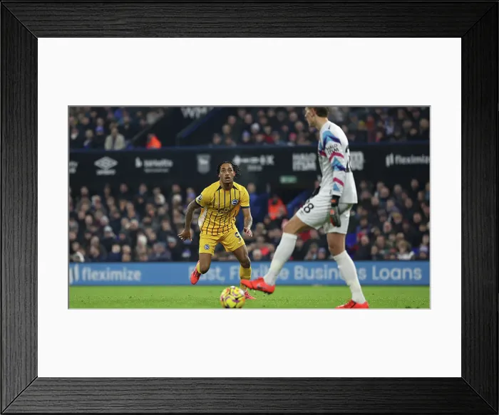 Framed Print : Ipswich Town v Brighton and Hove Albion Premier League 16JAN25
