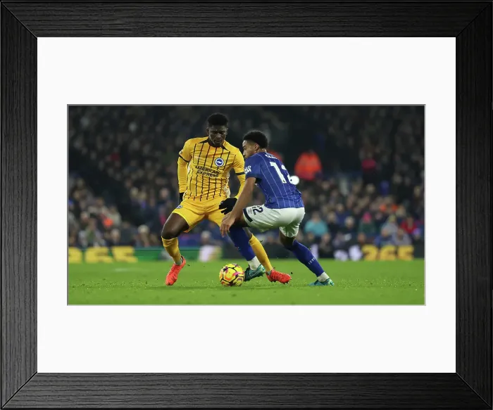 Framed Print : Ipswich Town v Brighton and Hove Albion Premier League 16JAN25