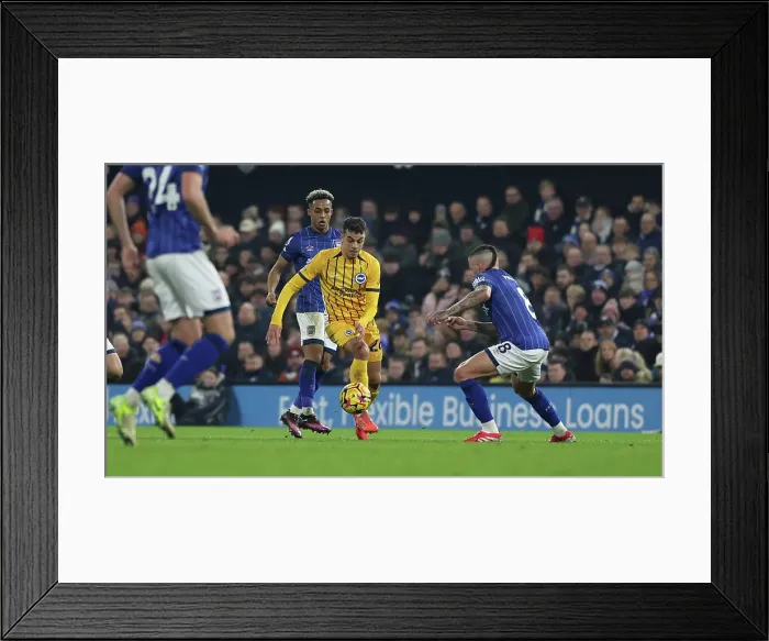 Framed Print : Ipswich Town v Brighton and Hove Albion Premier League 16JAN25 Framed Print : Ipswich Town v Brighton and Hove Albion Premier League 16JAN25