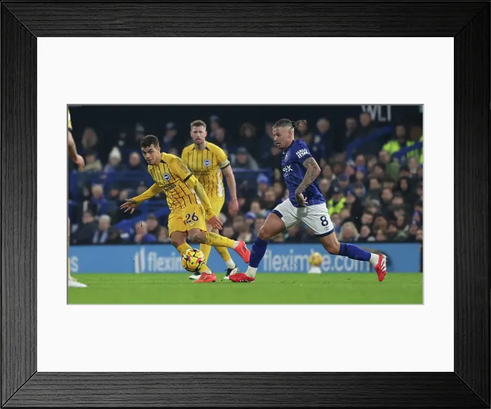 Framed Print : Ipswich Town v Brighton and Hove Albion Premier League 16JAN25