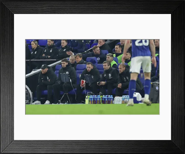 Framed Print : Ipswich Town v Brighton and Hove Albion Premier League 16JAN25 Framed Print : Ipswich Town v Brighton and Hove Albion Premier League 16JAN25