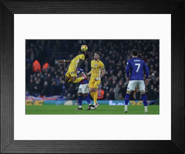 Framed Print : Ipswich Town v Brighton and Hove Albion Premier League 16JAN25 Framed Print : Ipswich Town v Brighton and Hove Albion Premier League 16JAN25
