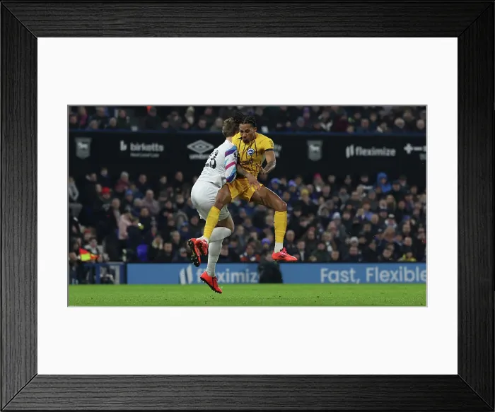 Framed Print : Ipswich Town v Brighton and Hove Albion Premier League 16JAN25 Framed Print : Ipswich Town v Brighton and Hove Albion Premier League 16JAN25